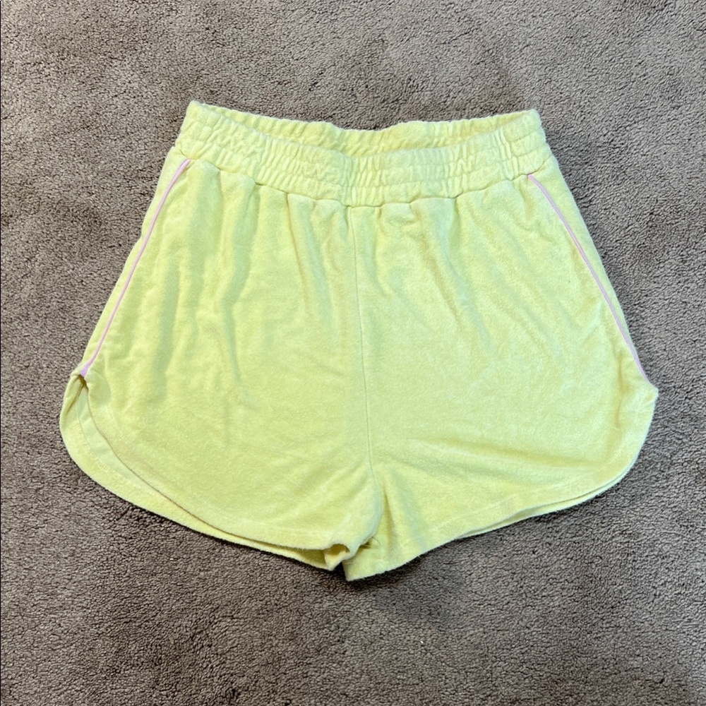BP Yellow Athletic Women's Shorts